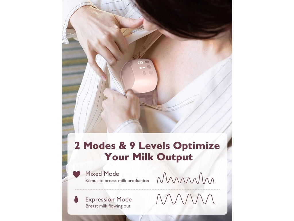 Extractor manos libres S9 pro - Momcozy