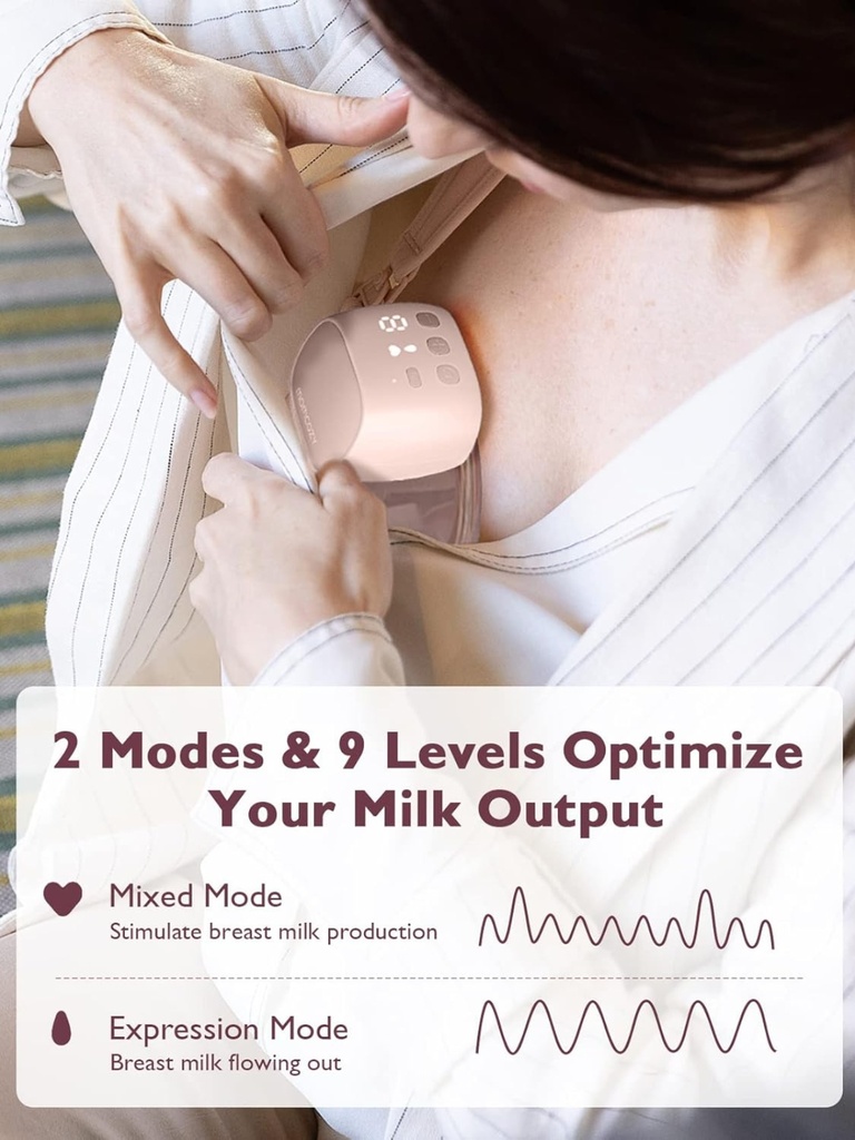 Extractor manos libres S9 pro - Momcozy