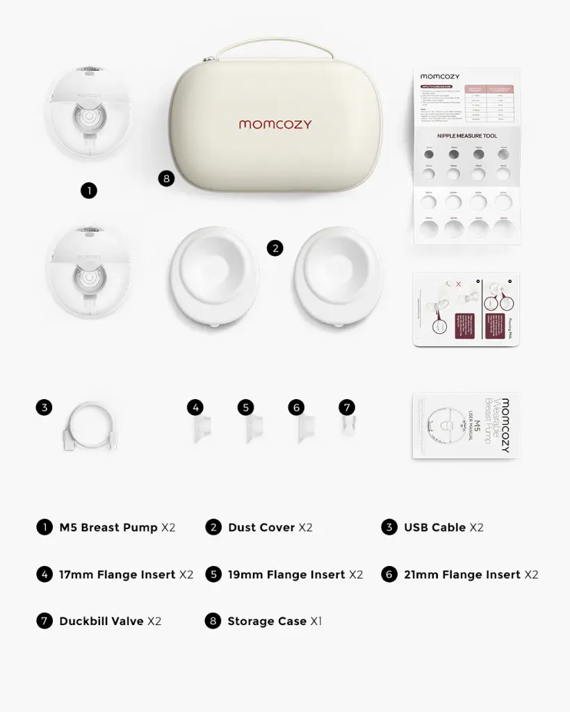 Extractor (2) manos libres M5 - Momcozy