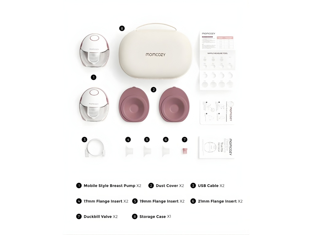 Extractor (2) manos libres M6 - Momcozy