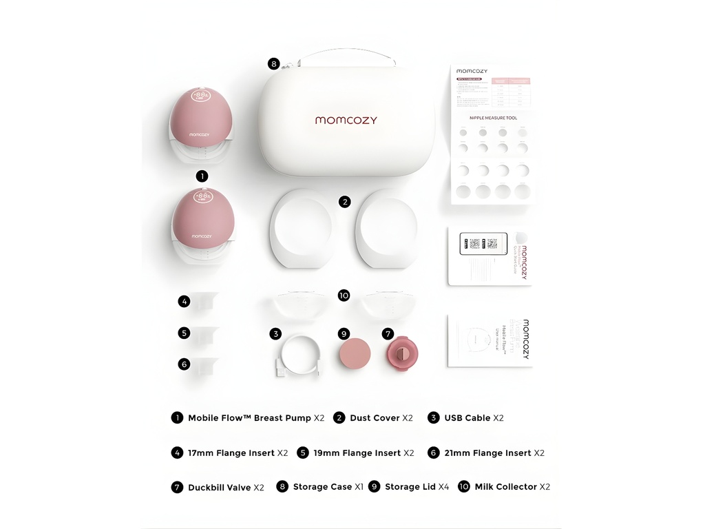 Extractor (2) manos libres M9 - Momcozy