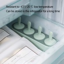 Juego de 4 moldes de paletas reutilizables
