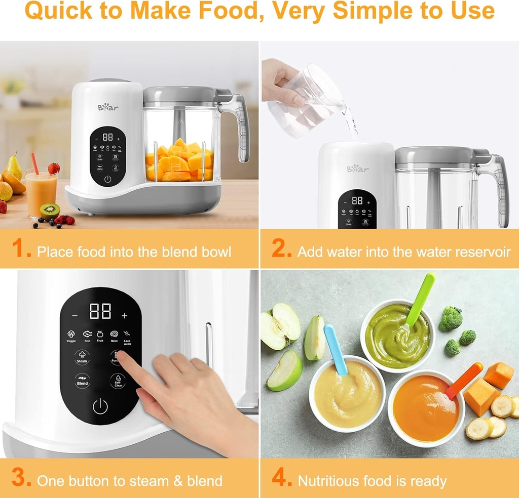 Máquina para procesar alimentos - Bear 24