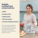 Máquina de alimentos color gris, Babycook Solo