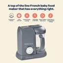 Máquina de alimentos color gris, Babycook Solo