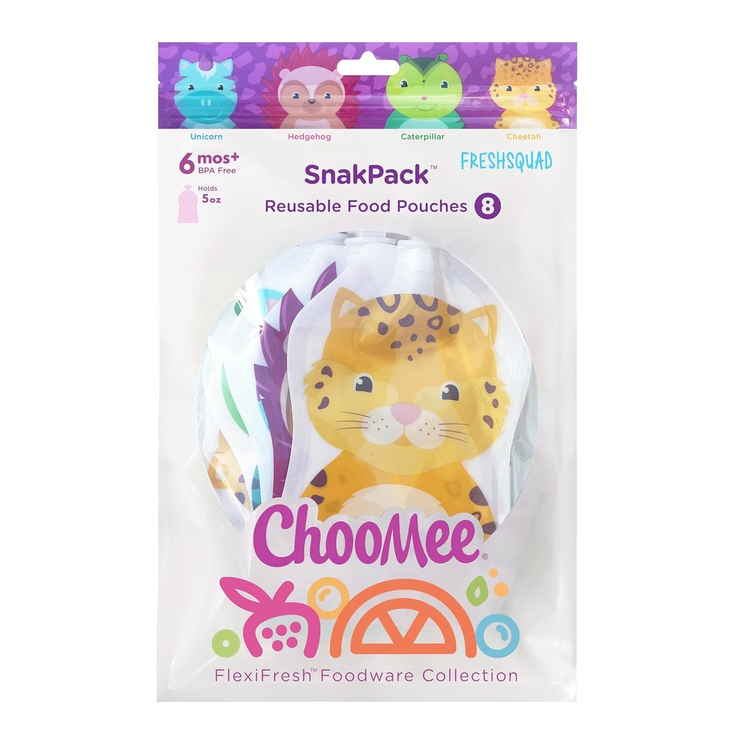 Set de 8 bolsas de alimentos 5 onz - ChooMee