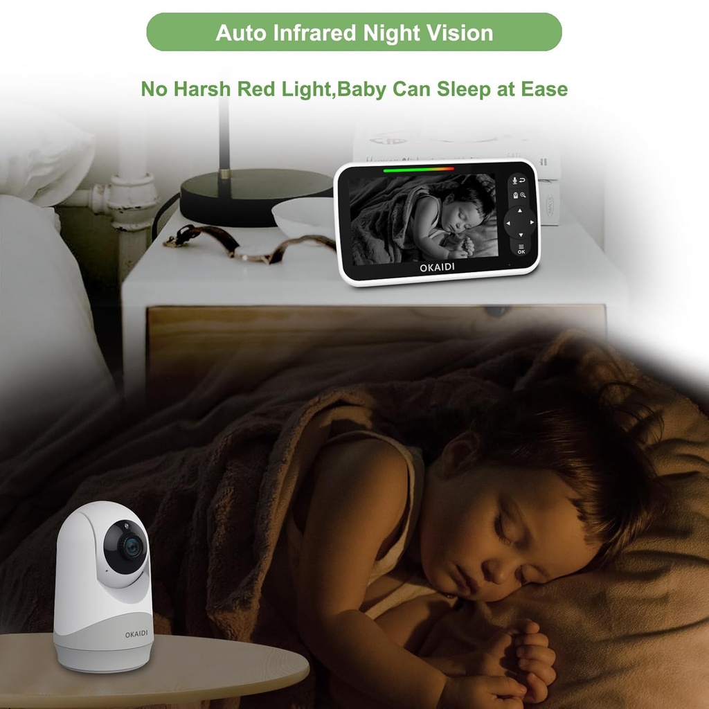 Monitor para bebe sin WiFi - Okaidi