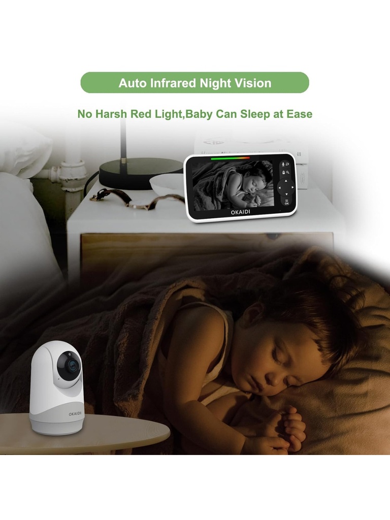 Monitor para bebe sin WiFi - Okaidi