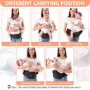 Portabebés ergonómico ajustable - Hkai