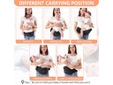 Portabebés ergonómico ajustable - Hkai