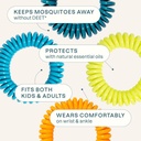 Repelente natural de mosquito en pulseras