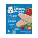 Snacks Teethers Gerber sabor manzana y fresa