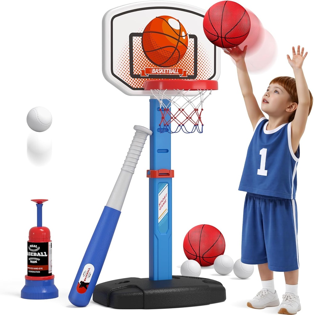 Aro de baloncesto y beisbol HYES