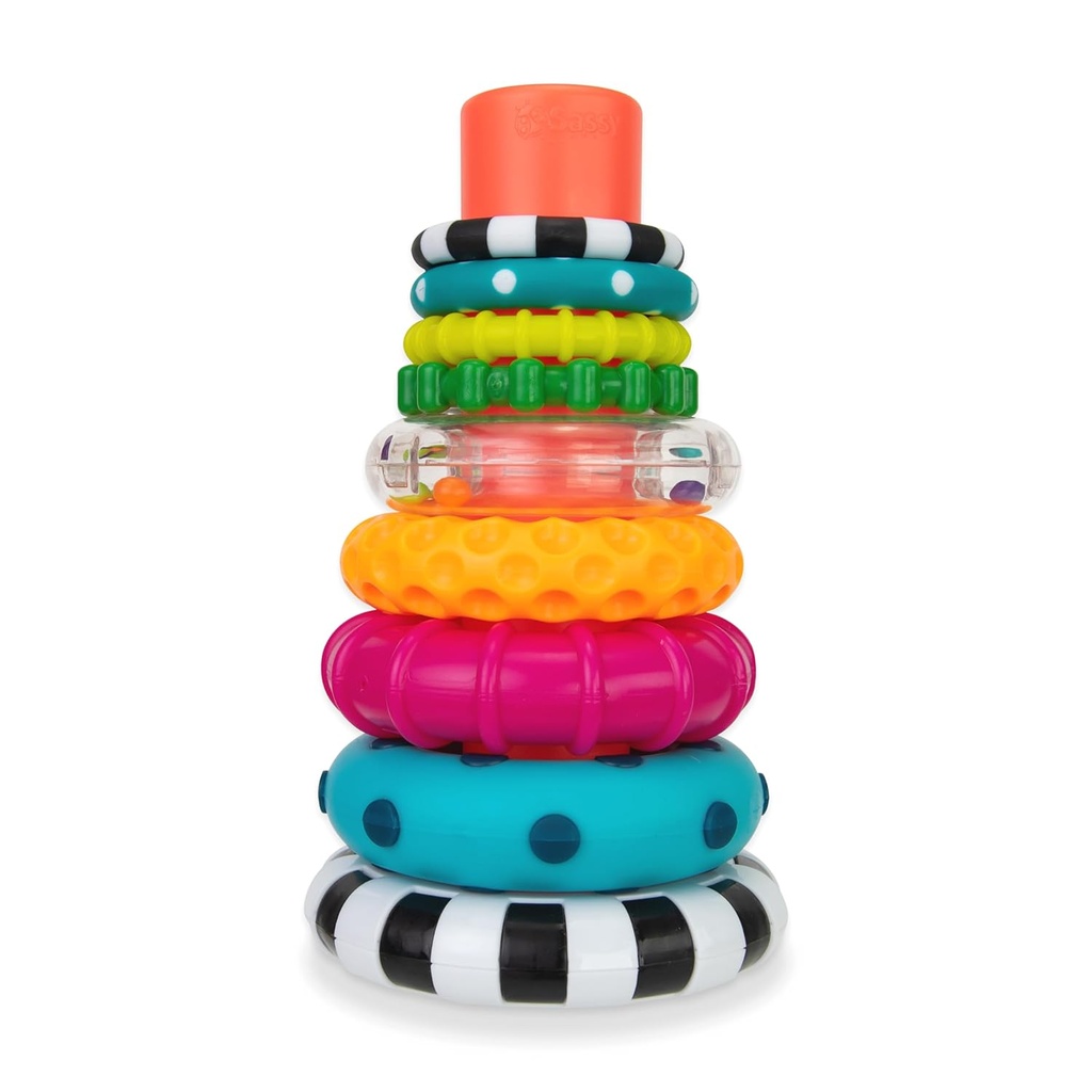 Juguete de aprendizaje con anillo Stem - Sassy Toys