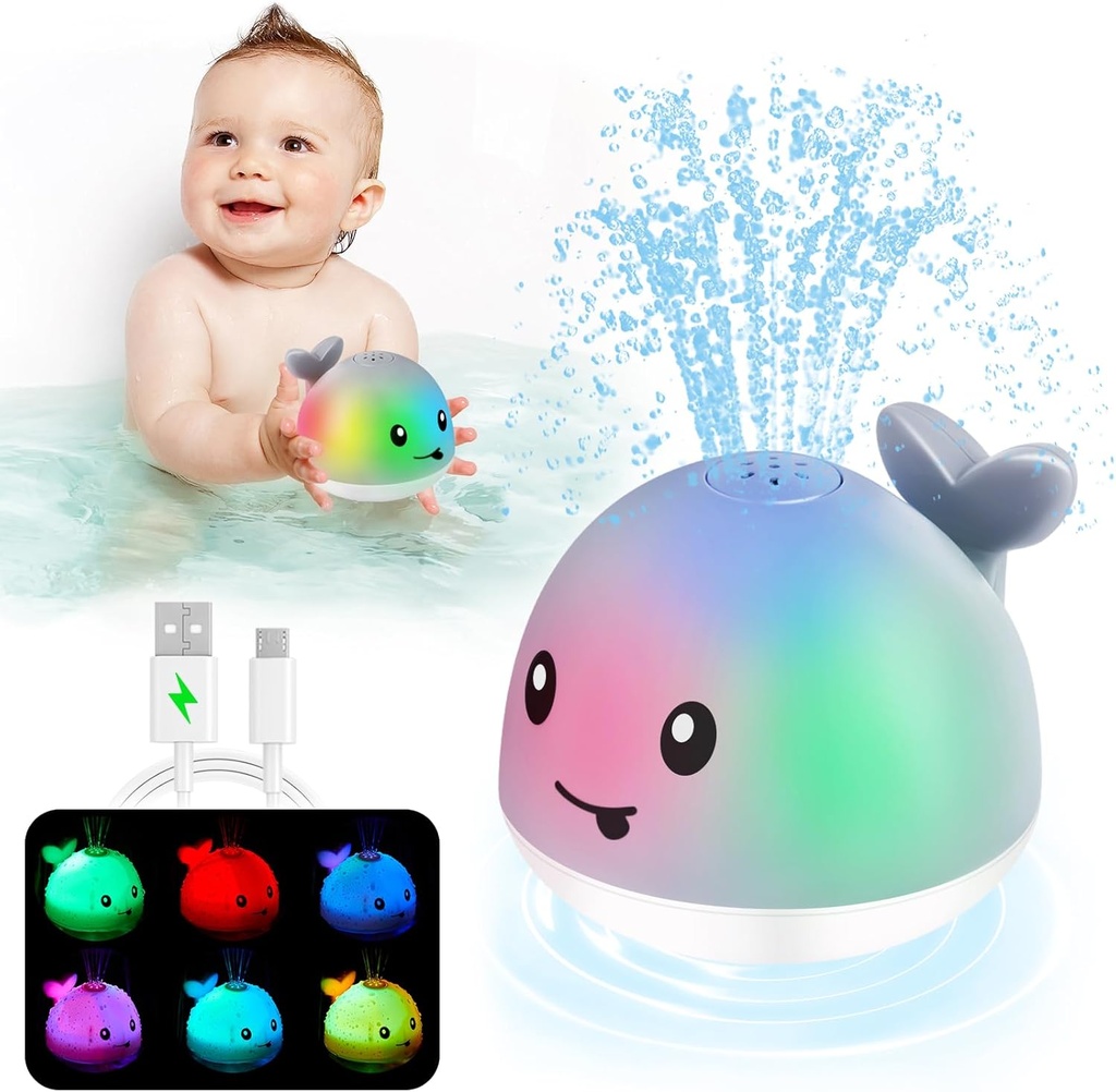 Ballena con spray para ducha Zhenduo
