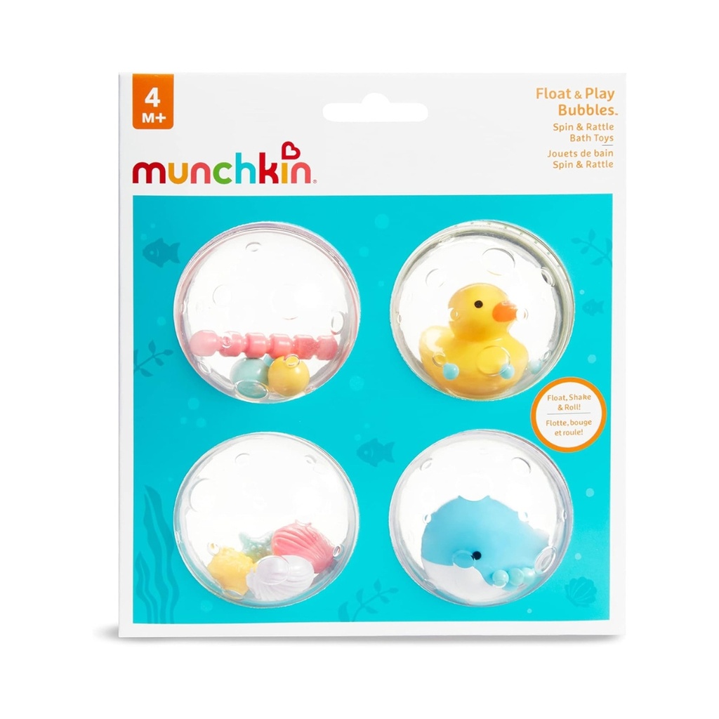 Burbujas flotantes para baño Munchkin