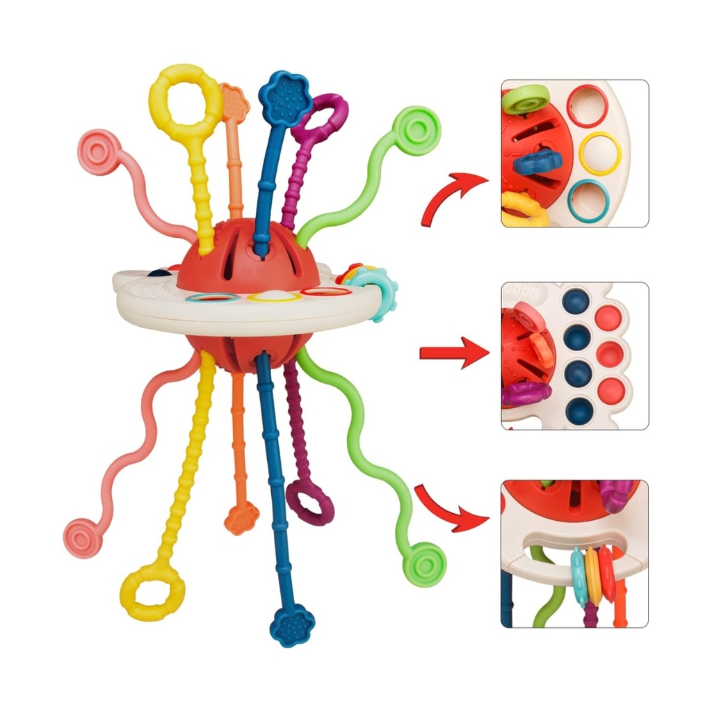 Juguete Montessori de cuerdas Tiyol