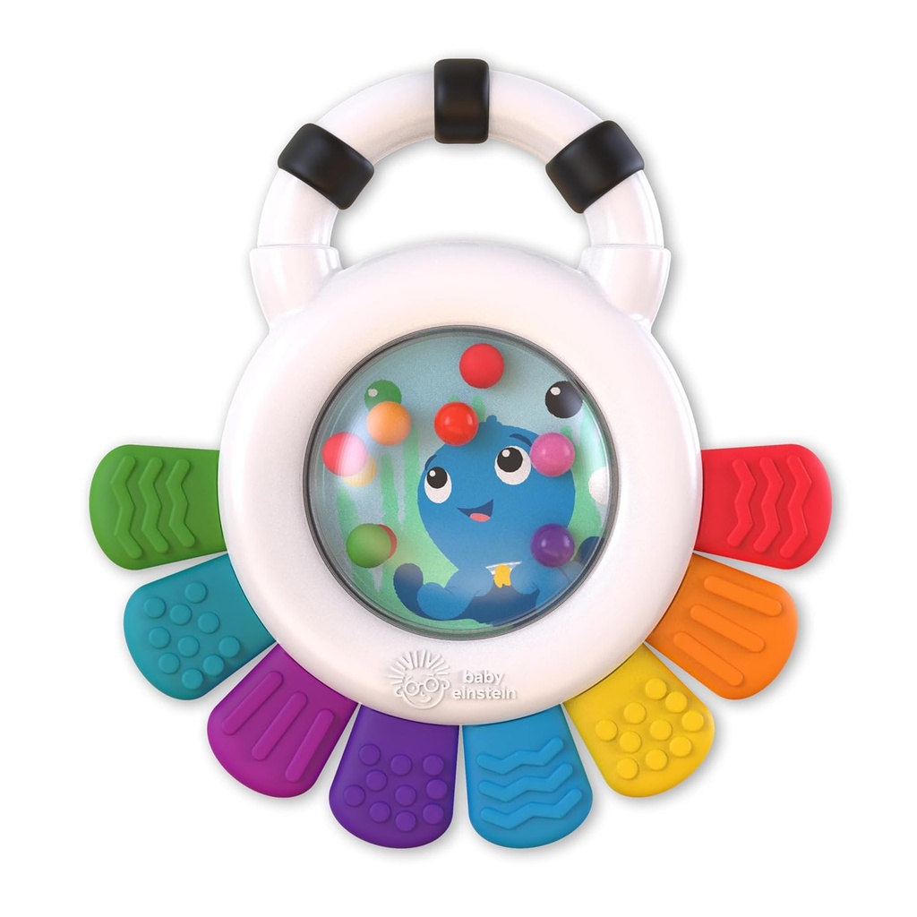Sonajero sensorial y mordedor Baby Einstein