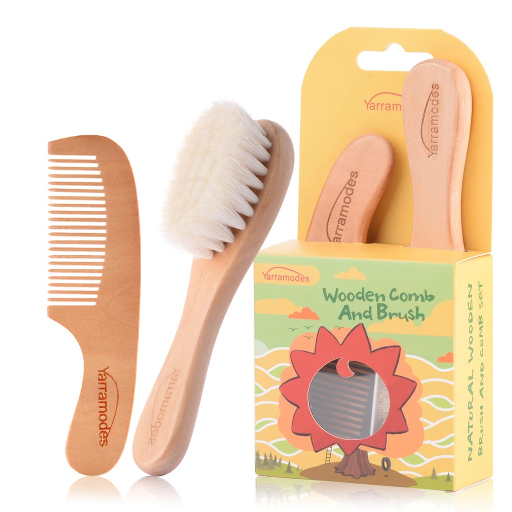 Juego de cepillo y peine para cabello