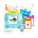 Juego de 224 tarjetas flash parlantes español-inglés