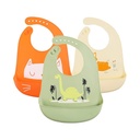 Baberos de silicón 6 meses+