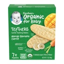 Snacks orgánicos Teethers Gerber
