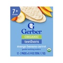 Snacks orgánicos Teethers Gerber