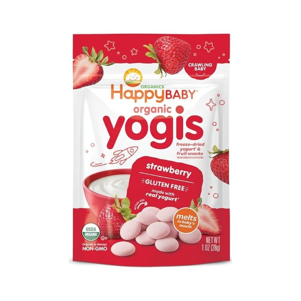 Snacks orgánicos Yogis Happy Baby