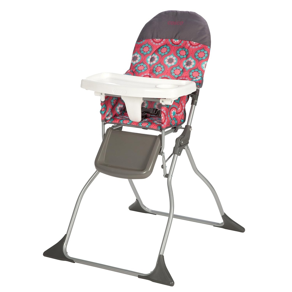 Silla alta plegable con bandeja ajustable Cosco