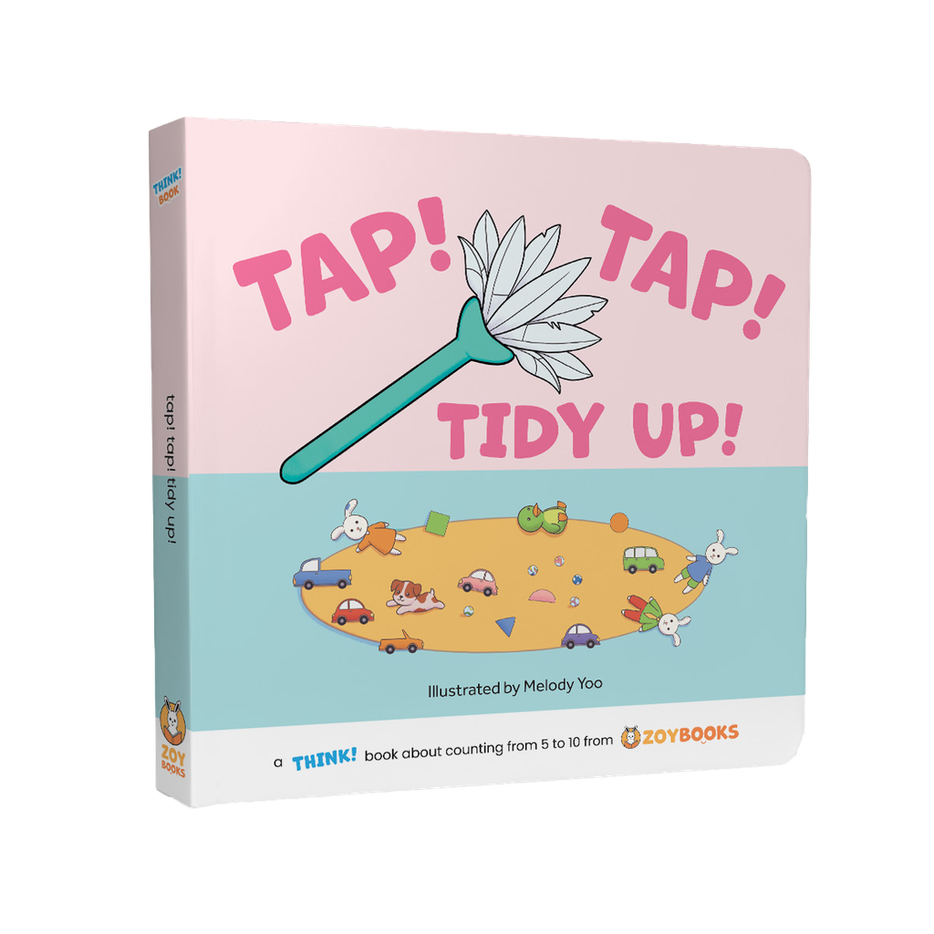 Libro interactivo Tap! Tap! Tidy Up! - Zoybooks