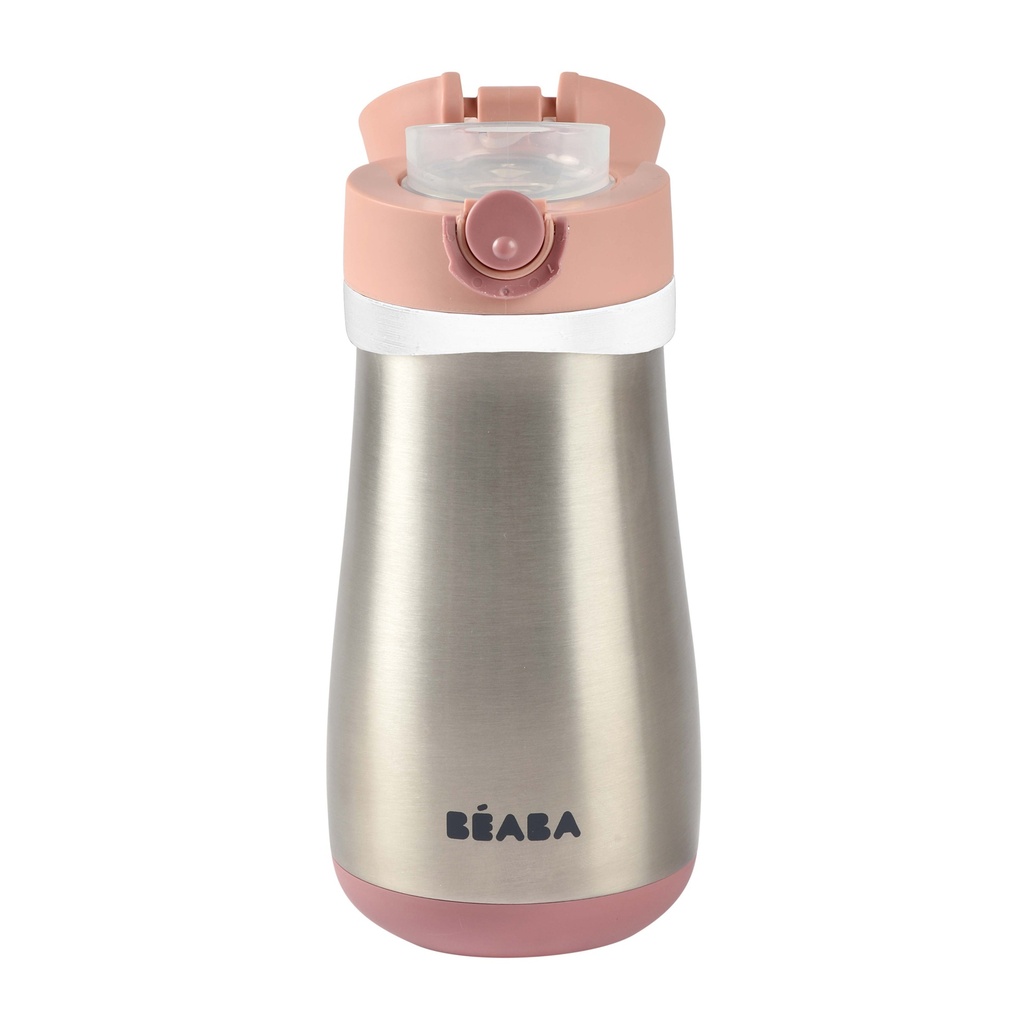 Botella de Acero Inoxidable Beaba 350 ml.