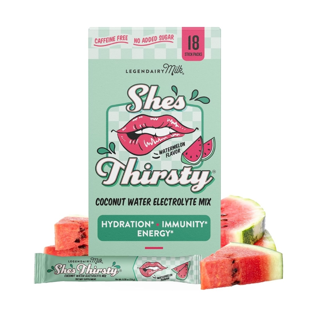 Agua de Coco con Electrolitos She's Thirsty Legendairy Milk