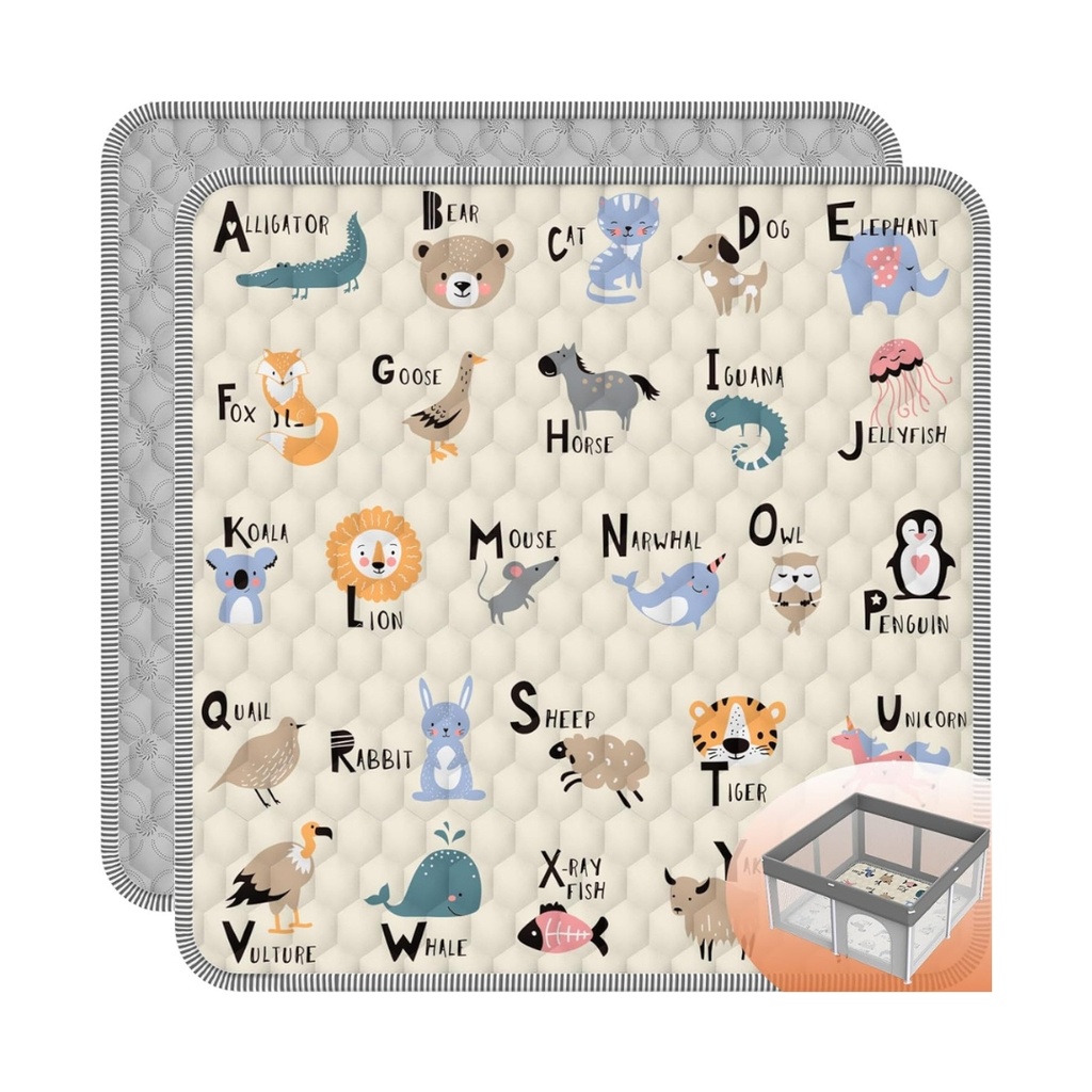 Tapete de Juego para Bebé 127 x 127 cm