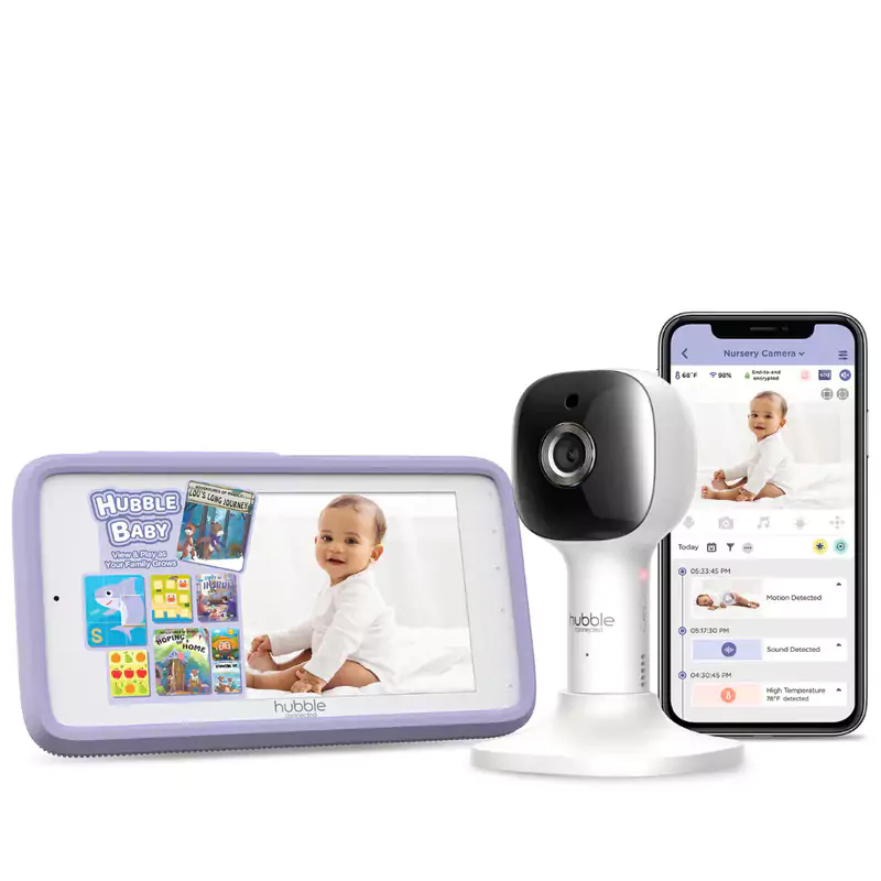 Monitor Nursery Pal Cloud Touch - Hubble Connected