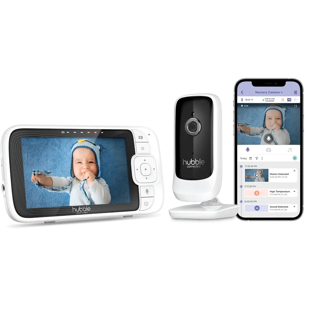 Monitor Nursery Pal Link Premium - Hubble Connected