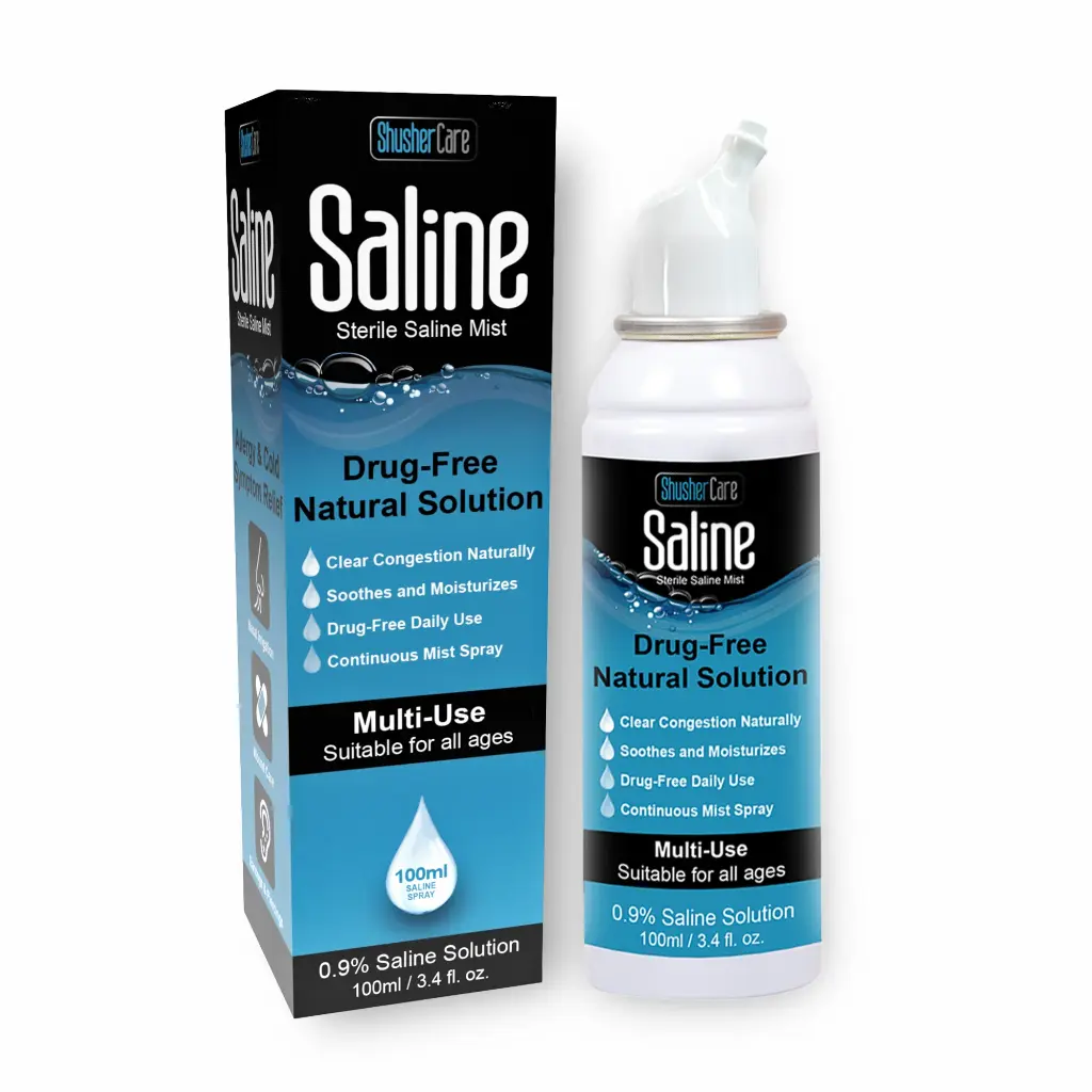 Solución Salina en Spray Suave - Shusher Care
