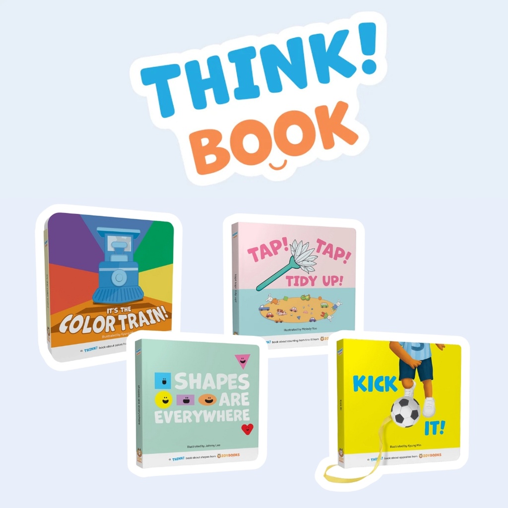 Set de libros Zoybooks THINK!