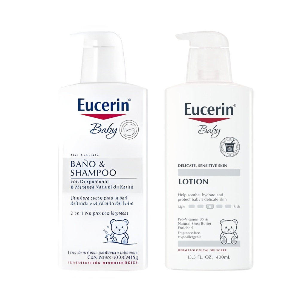 Combo Shampoo + Loción Eucerin