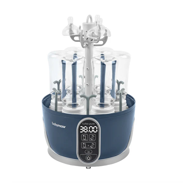 Esterilizador, Secador y Sistema de Almacenamiento para Biberones Turbo Pure - Babymoov