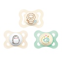 Kit variado de 3 chupetes, 0-6 meses Mam