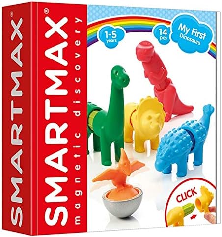 Juego de construcción magnético Dinosaurios - SmartMax