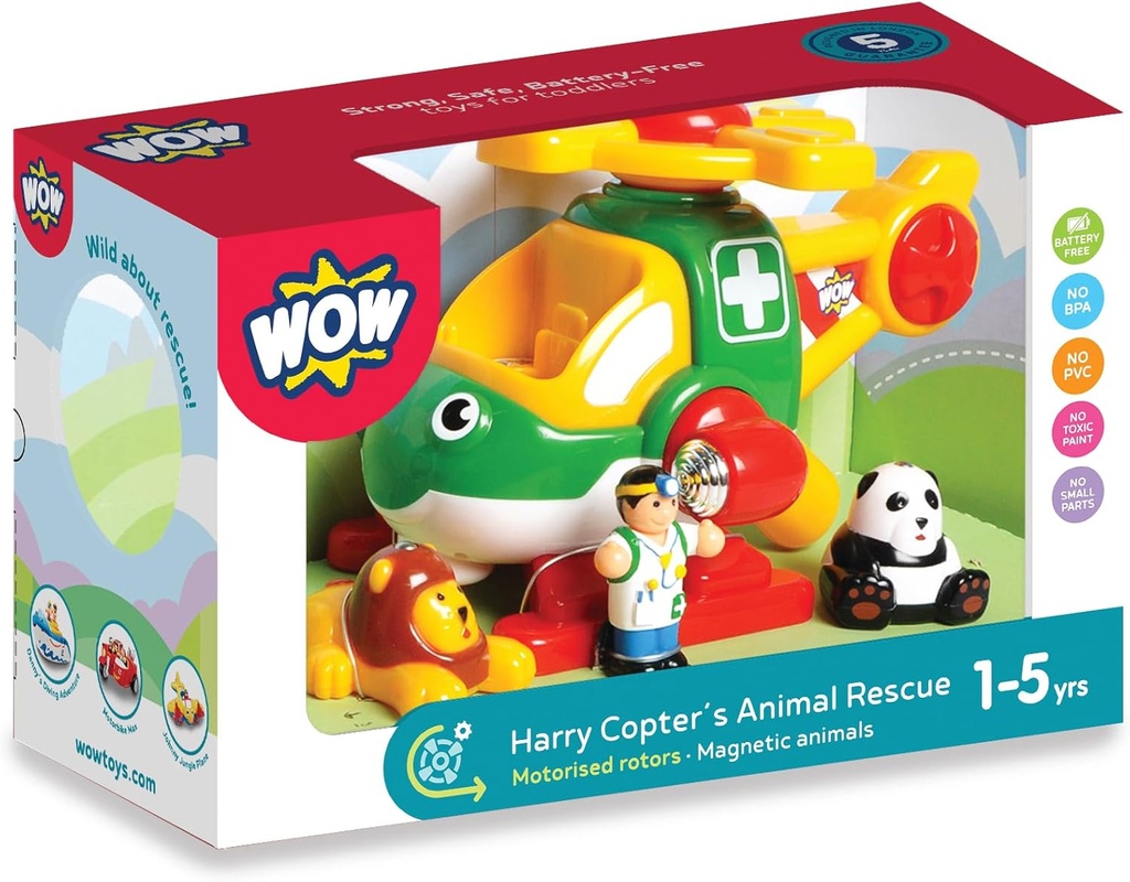 Helicóptero de Rescate Animal - Wow
