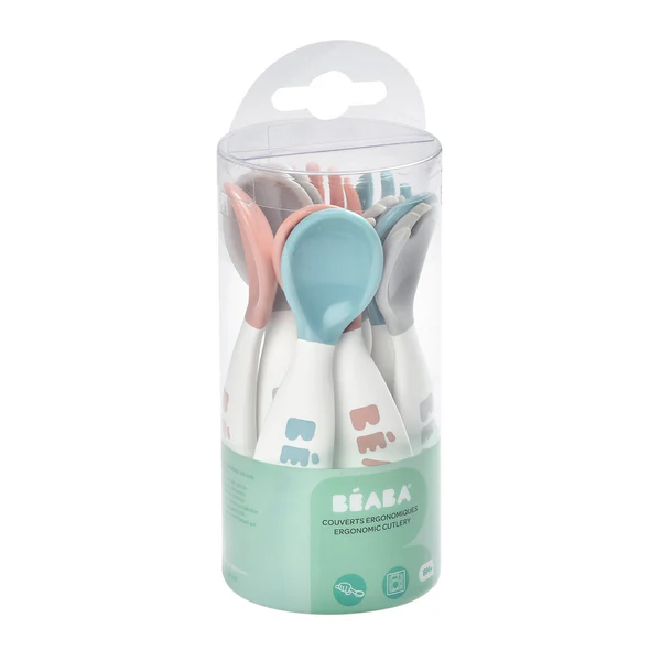 Set de Cubiertos Ergonómicos para Niños - Beaba