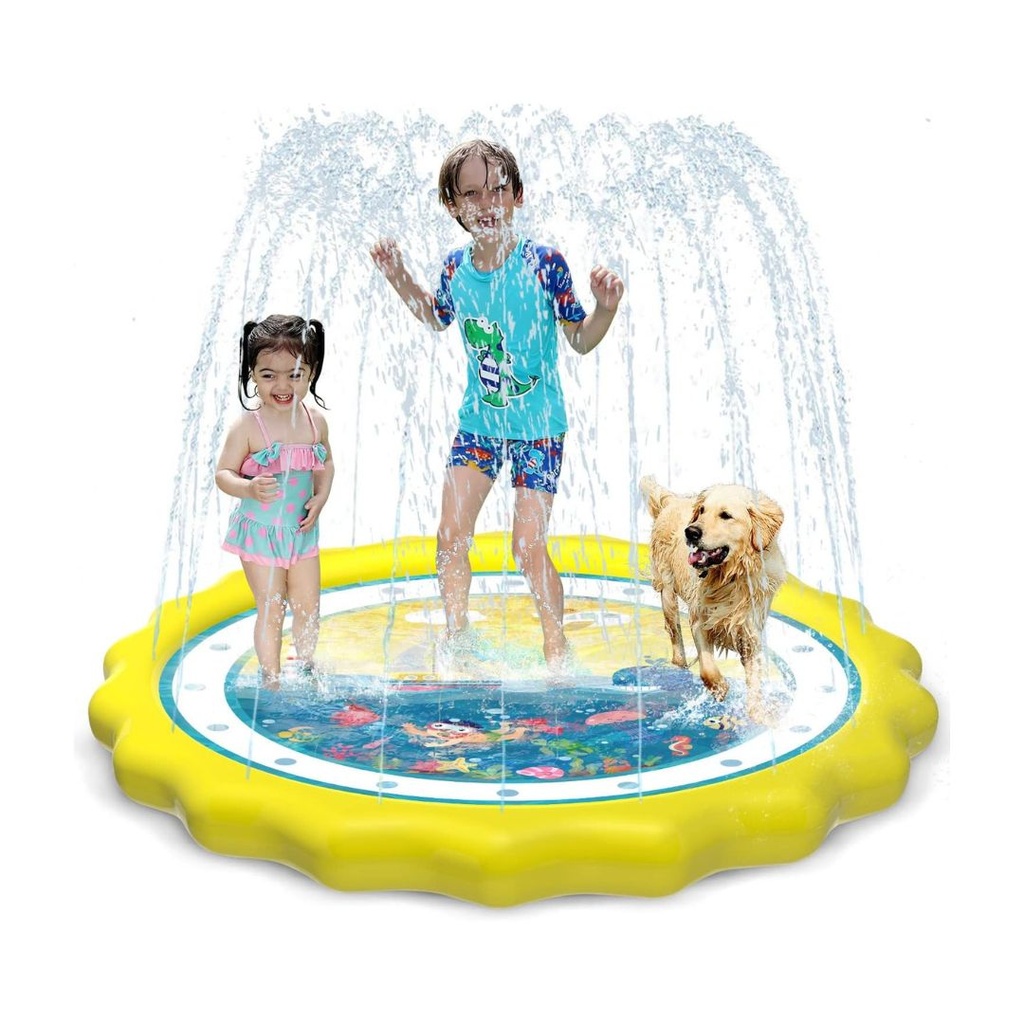 Piscina con aspersor Hitop