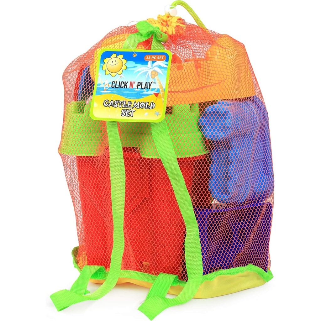 Set de Juguetes de Playa Castillo de Arena - Click N Play