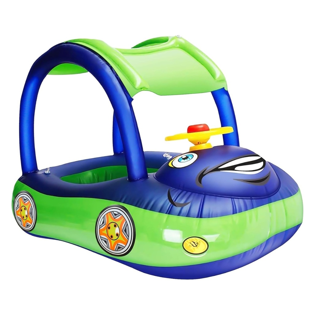 Flotador Inflable para Bebé con Toldo (6 a 36 meses)