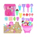 Set de Juguetes de Playa Plegables para Niña (19 Piezas)