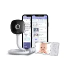 Monitor de Bebé Portátil 2K con IA y Pantalla HD GoBaby AI - Hubble Connected