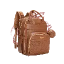 Mochila Pañalera de Cuero Vegano - BabbleRoo