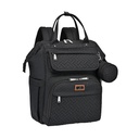 Mochila Pañalera con Apertura Amplia (Wide Top) - BabbleRoo